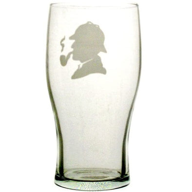 Pub Paraphernalia Sherlock Holmes Pint Glass