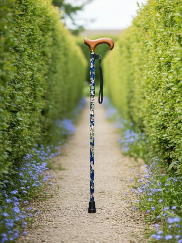 Charles Buyers Blue Morris Pattern Folding Stick product image