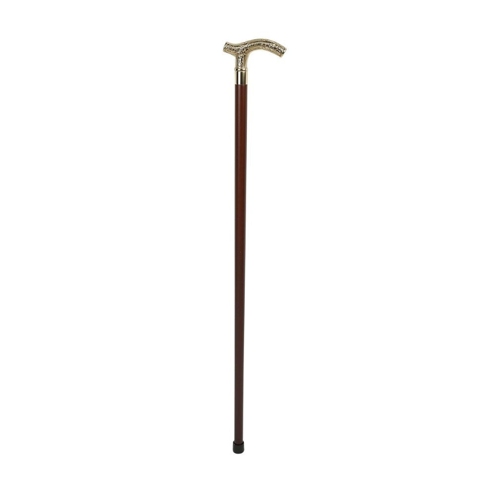 Charles Buyers Brass Crutch Handle Collectors Stick