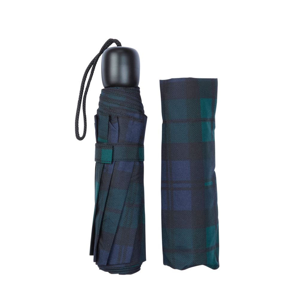 Charles Buyers Black Watch Tartan Mini Folding Umbrella