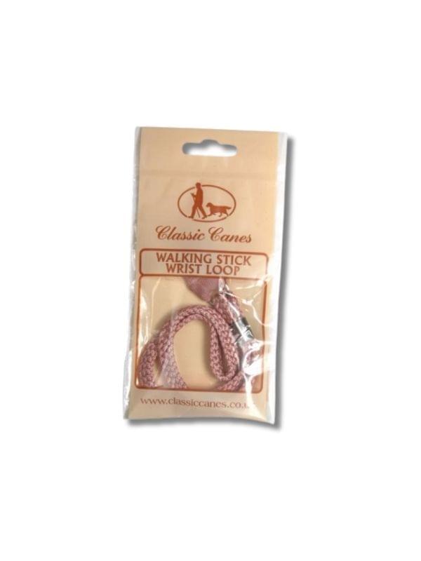 Classic Canes Walking Stick Wrist Loop Cord Color Pink
