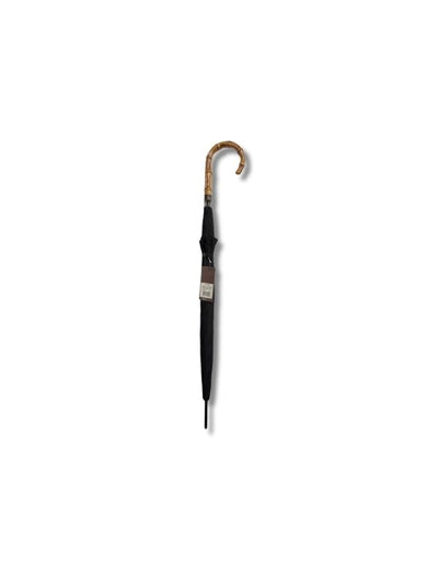 Classic Canes Gents Umbrella Black Canopy With Bamboo Handle