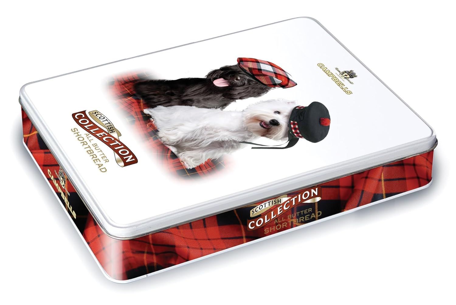 Campbells Shortbread Westie Tin 150g