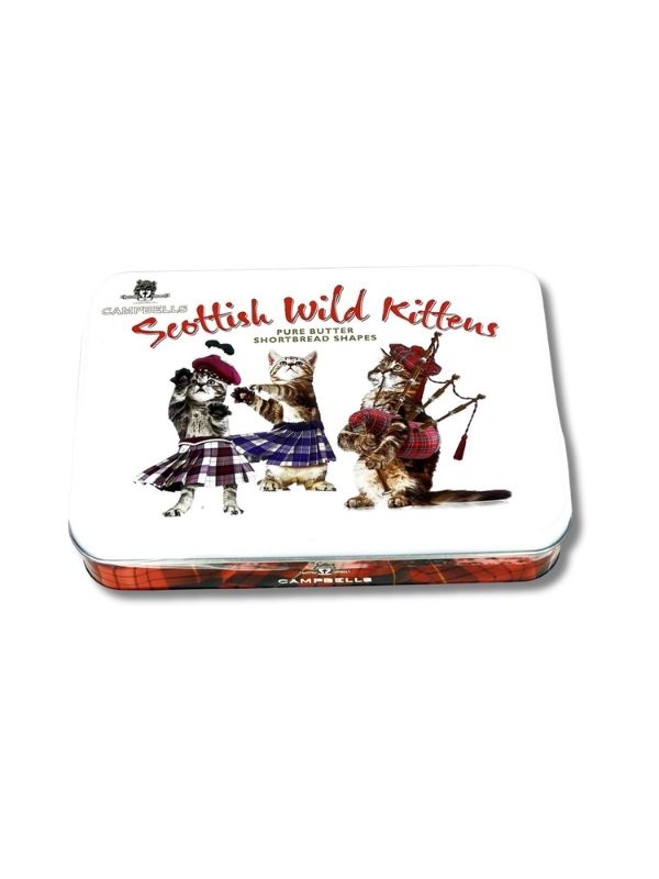Campbells Shortbread Wild Kitten Tin 150g