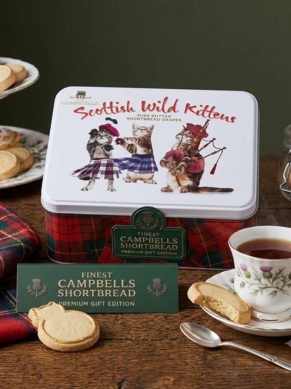 Campbells Shortbread Wild Kitten Tin 150g Shortbread product image