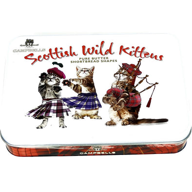 Campbells Shortbread Wild Kitten Tin 150g