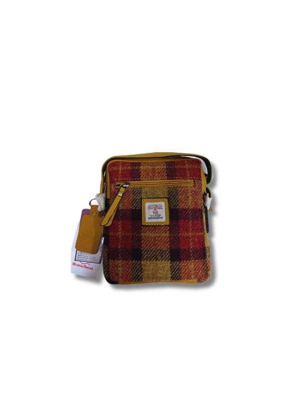 Das Impex Harris Tweed Small Ladies Crossbody bag Yellow