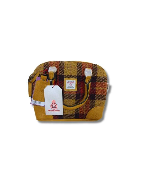 Das Impex Harris Tweed Ladies Handbag Yellow