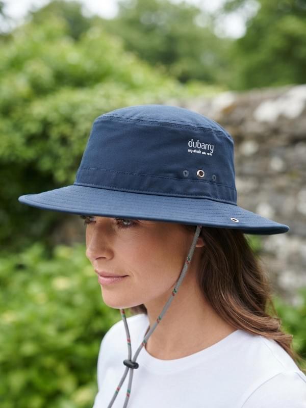 Dubarry Genoa Brimmed Sun Hat - Navy Size XL Hat product image