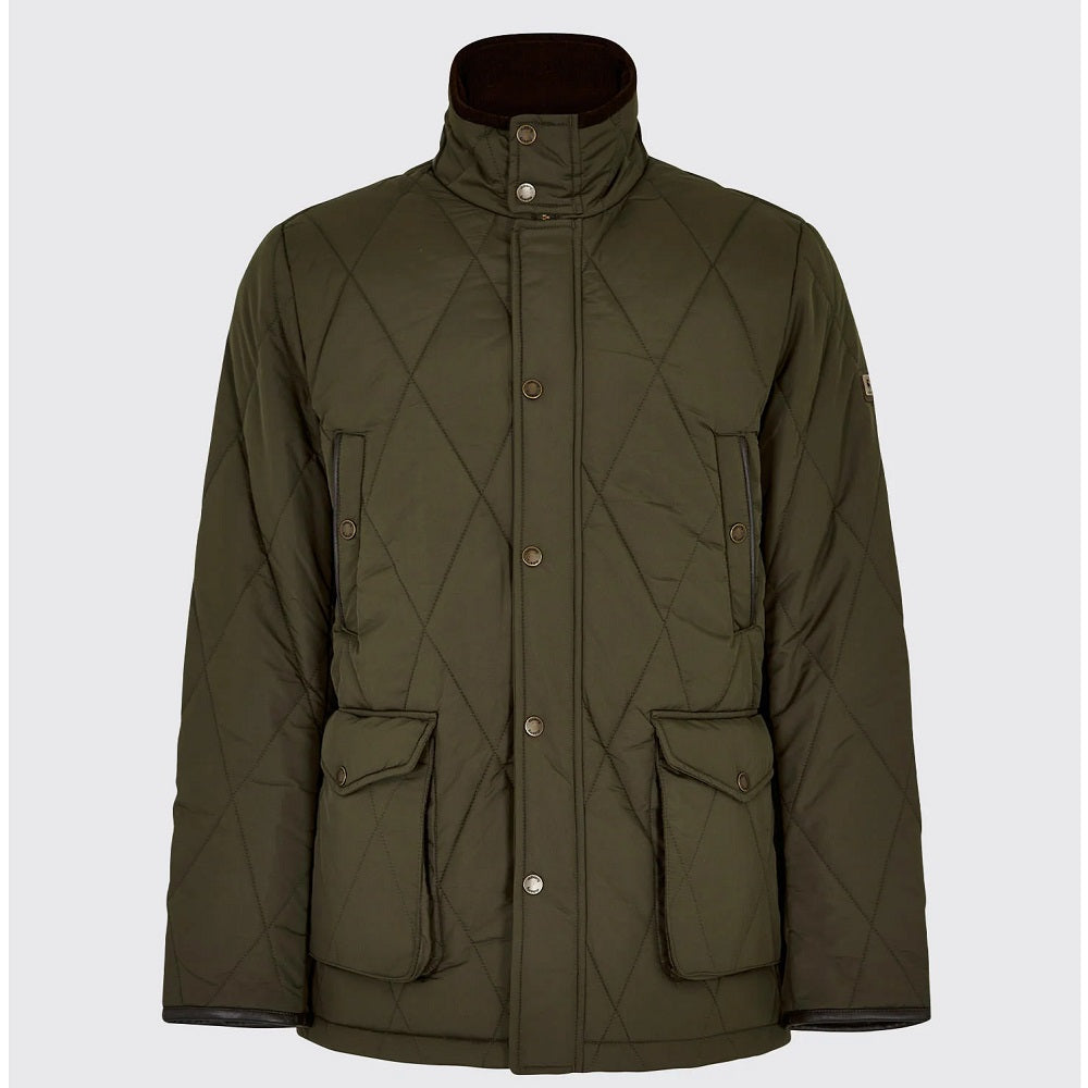 Dubarry Farmley Men's Quilted Jacket Olive Size XXL