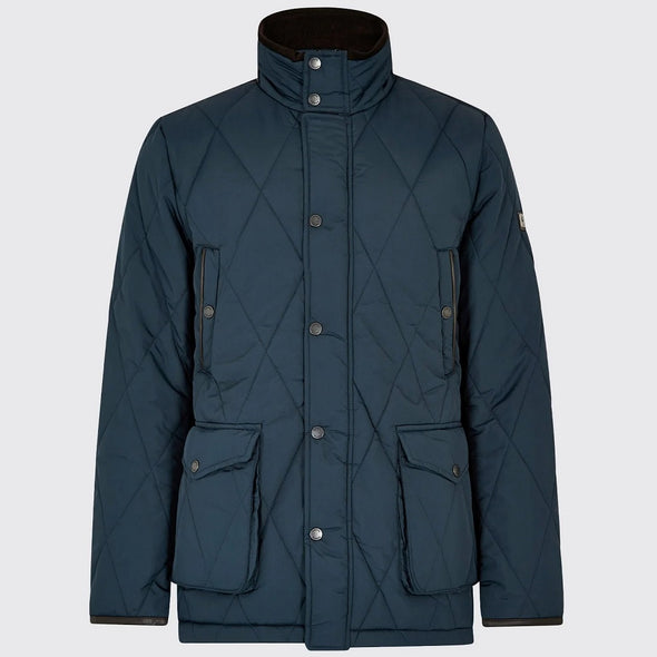 Dubarry Farmley Men's Quilted Jacket Navy Size XXL