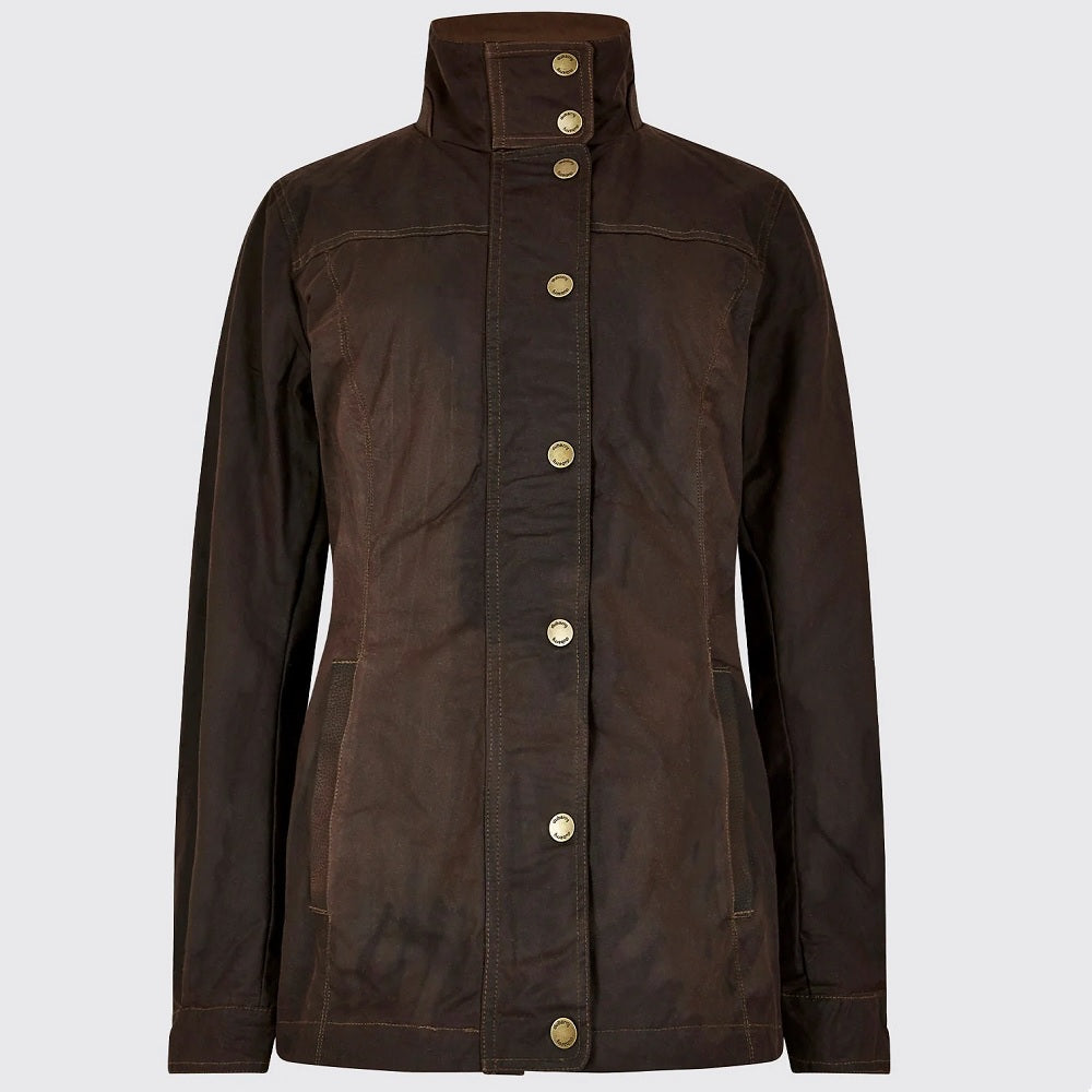 Dubarry Mountrath Women's Waxed Cotton Jacket - Java Size US 12