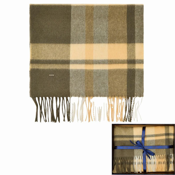Dubarry Kinvara Wool Check Scarf