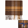 Dubarry Kinvara Wool Check Scarf - Elk
