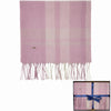 Dubarry Kinvara Wool Check Scarf - Dusky rose