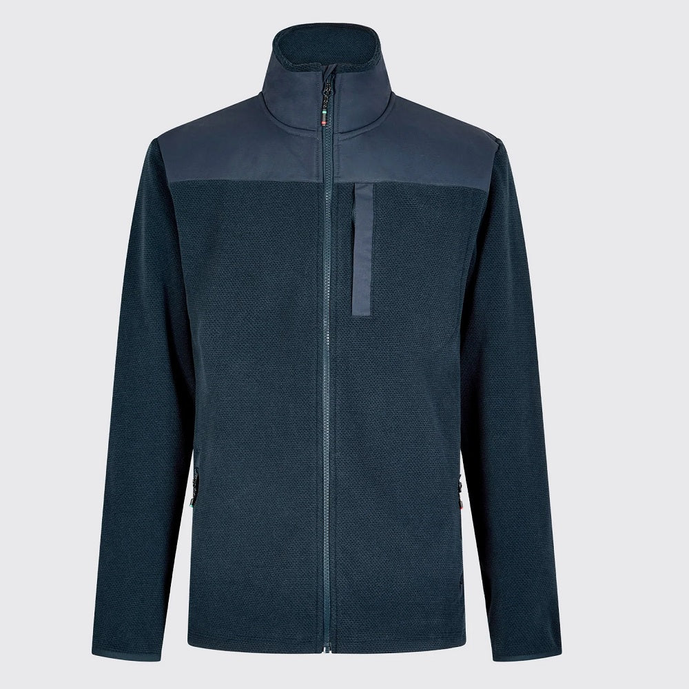 Dubarry Lucia Men's Fleece Woven Combo Jacket - Navy Size XL