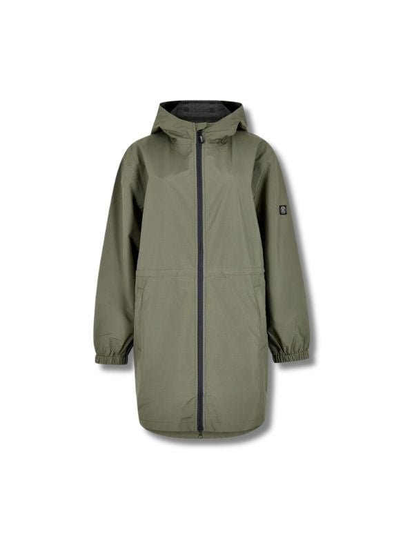 Dubarry Brookside Ladies' Hooded Rain Mac - Kelp product image