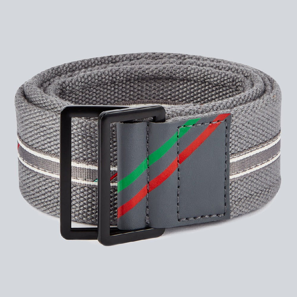 Dubarry Cavallo Woven Belt - Graphite Size XS-S