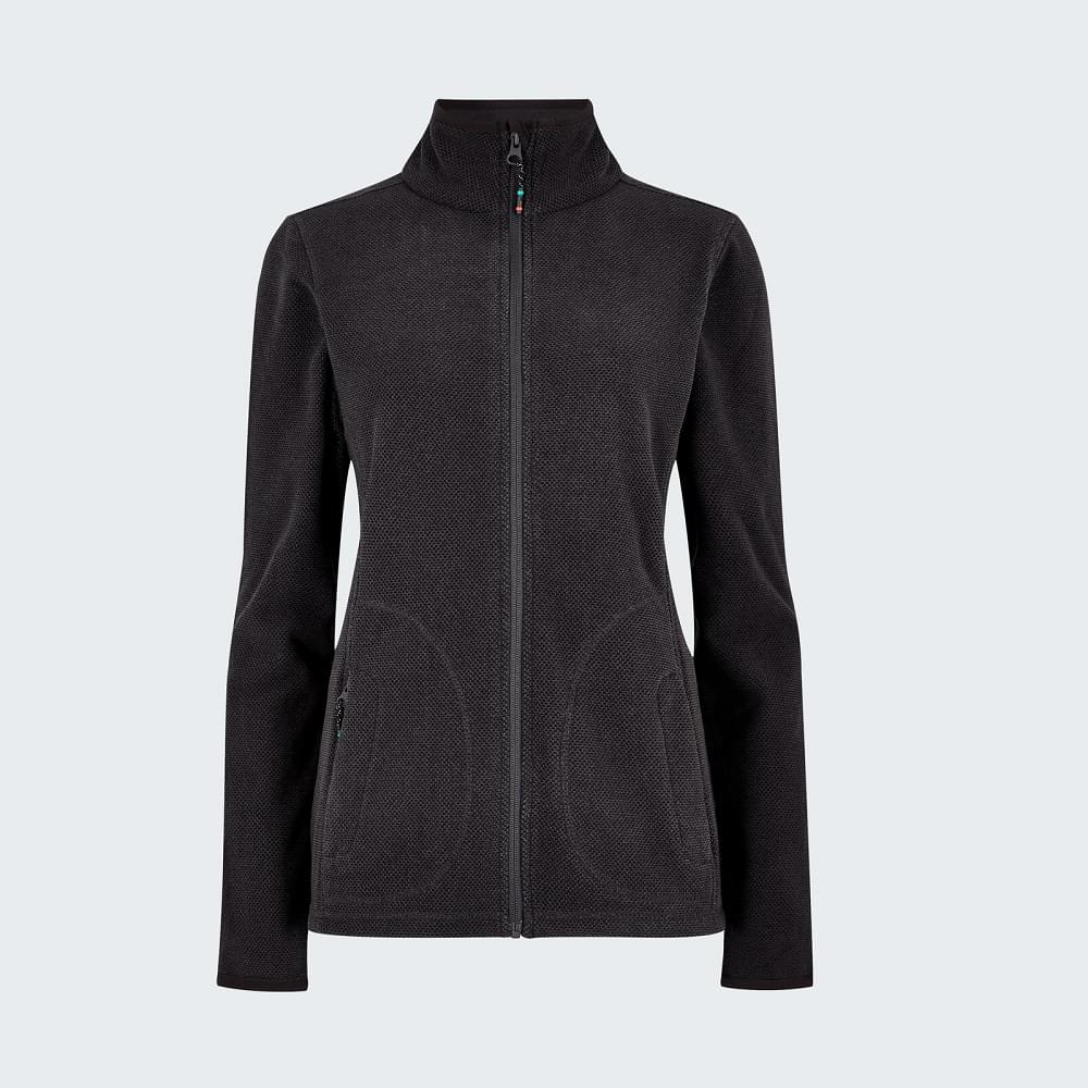 Dubarry Sicily Women's Full-zip fleece - Graphite Size US2 product image