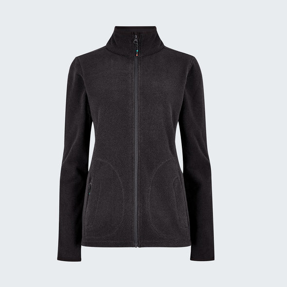 Dubarry Sicily Women's Full-zip fleece - Graphite Size US4