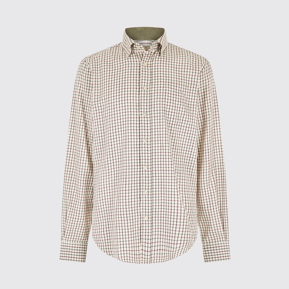 Dubarry Connell Tattersall Check Shirt - Dark Pebble Size 2XL