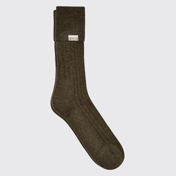 Dubarry Holycross Alpaca Socks - Olive Size S