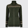 Dubarry Balbriggan Full Zip Sweater Olive