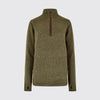 Dubarry Morrisey Windproof Zip Neck Sweater - Dusky Green