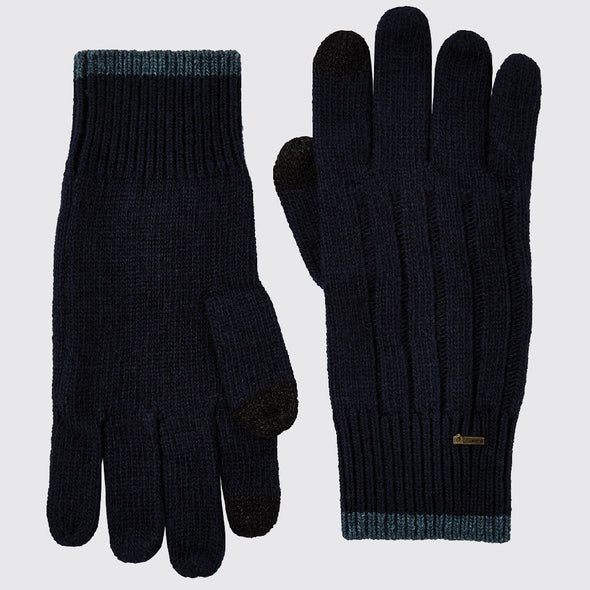 Dubarry Marsh Knitted Gloves - Navy S