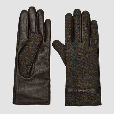 Dubarry Ballycastle Tweed Leather Gloves
