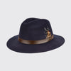Dubarry Gallagher Felt Hat Cap Navy XL