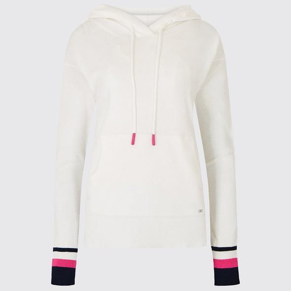 Dubarry Burncourt Pullover Hoodie - White Size US8