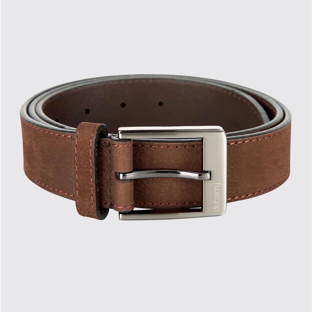 Dubarry Men's Leather Belt - Walnut Size 40-42 product image