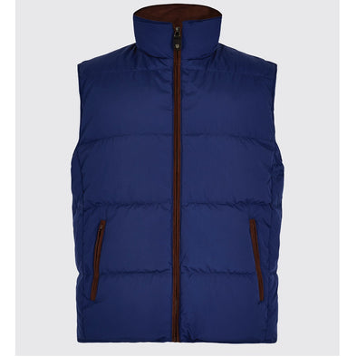 Dubarry Graystown Down filled Vest Jacket Peacock Blue