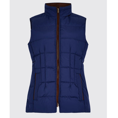 Dubarry Spiddal Quilted Gilet - Peacock Blue
