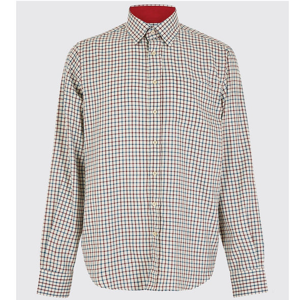 Dubarry Connell Tattersall Check Shirt - Cardinal Size XL