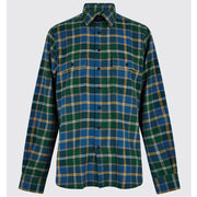 Dubarry Shelbourne Check Flannel Shirt - Verdigris product image