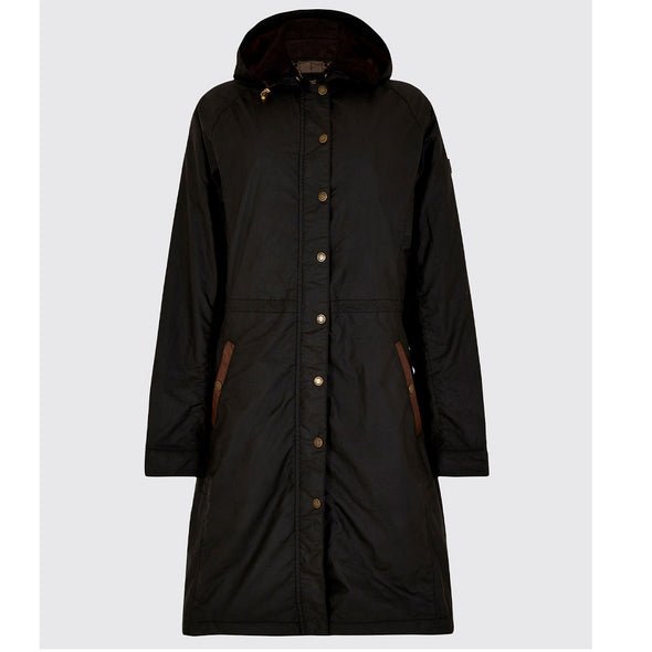 Dubarry Redington Wax Coat - Black Size US4