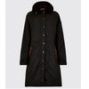 Dubarry Redington Wax Coat - Black Size US6