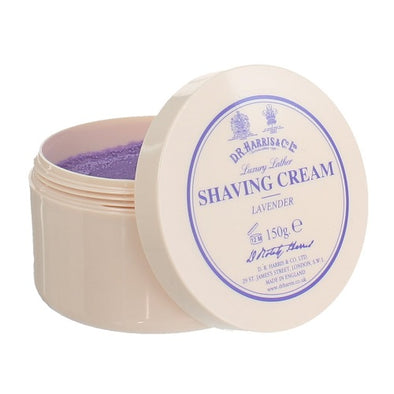D.R.Harris & Co Lavender Luxury Lather Shaving Cream 150g
