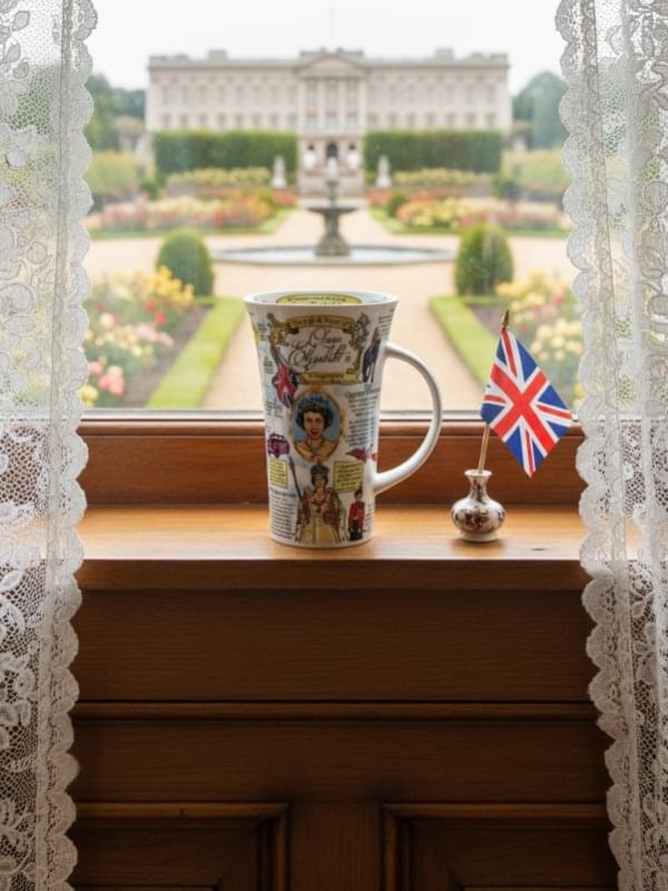 Dunoon Mug - Glencoe The Life & Reign of Queen Elizabeth II Mug product image with Queen