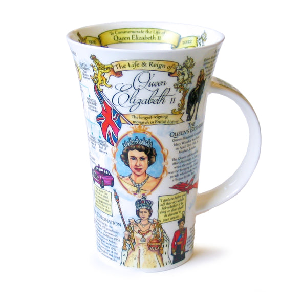 Dunoon Mug - Glencoe The Life & Reign of Queen Elizabeth II