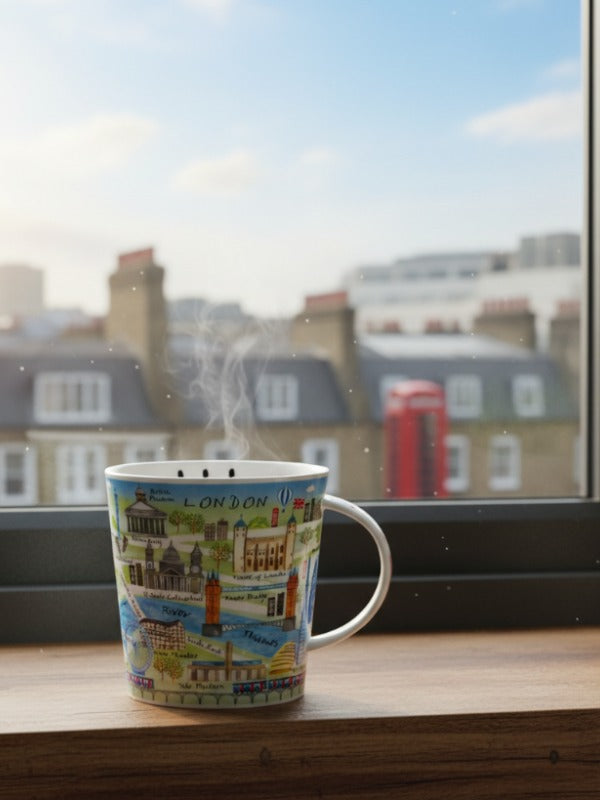 Dunoon Cairngorm London Map Mug product image with London