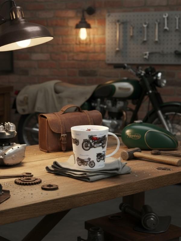 Dunoon Cairngorm Classic Collection Moterbikes Mug product image with Classic