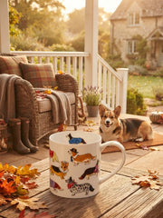 Dunoon Orkney Dashing Dogs Corgi Mug product image with Corgi