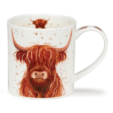 Dunoon Orkney Shaggy Tails H/L Cow Mug