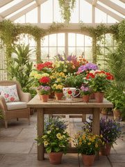 Dunoon Skye Floral Burst Red Mug product image