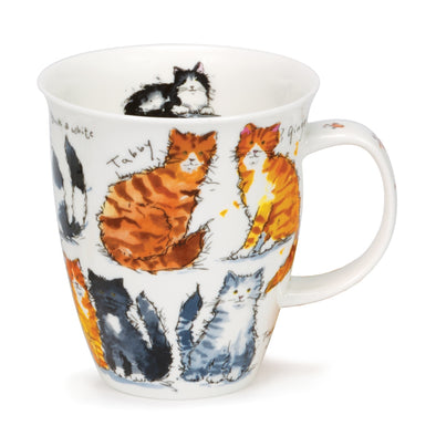 Dunoon Nevis Messy Cats Mug