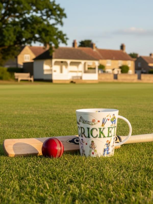 Dunoon Cair Sporting Antics Cricket Mug Tin product image