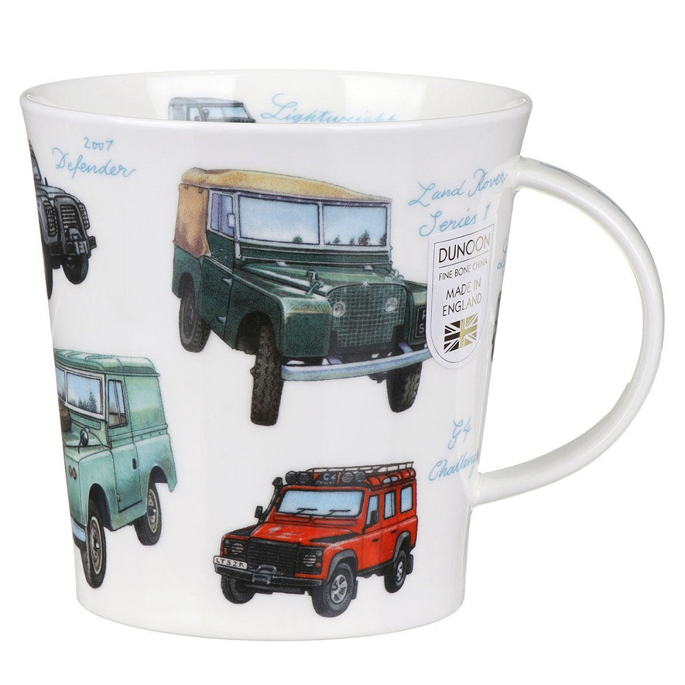 Dunoon Cair Classic Coll Landrovers Mug